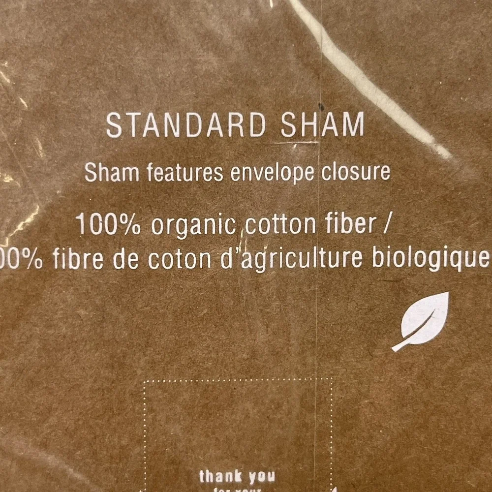 PB Pottery Barn Teen Suite Organic Pillow Sham Standard Pool NEW in Package‎
